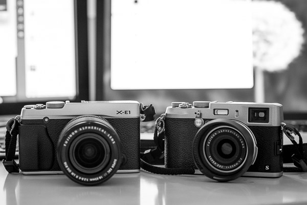 Two Beauties - The Fujifilm X-E1 and the X100S